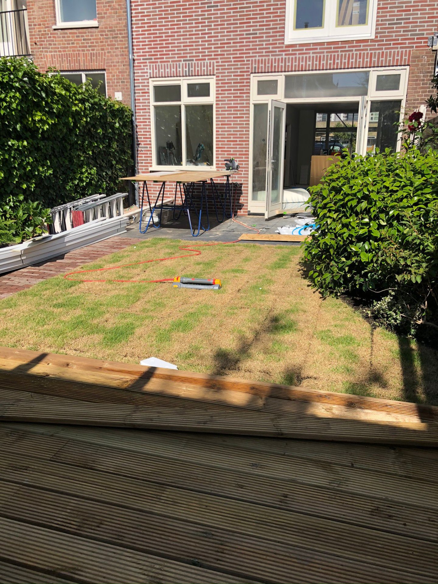 Tuin & terras na oplevering