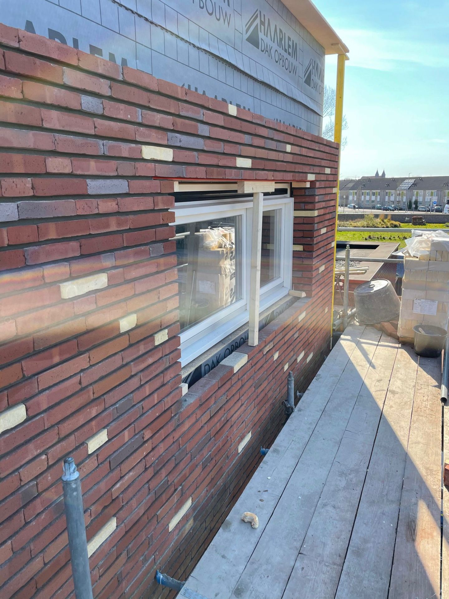 Metselwerk & kozijn aanbouw